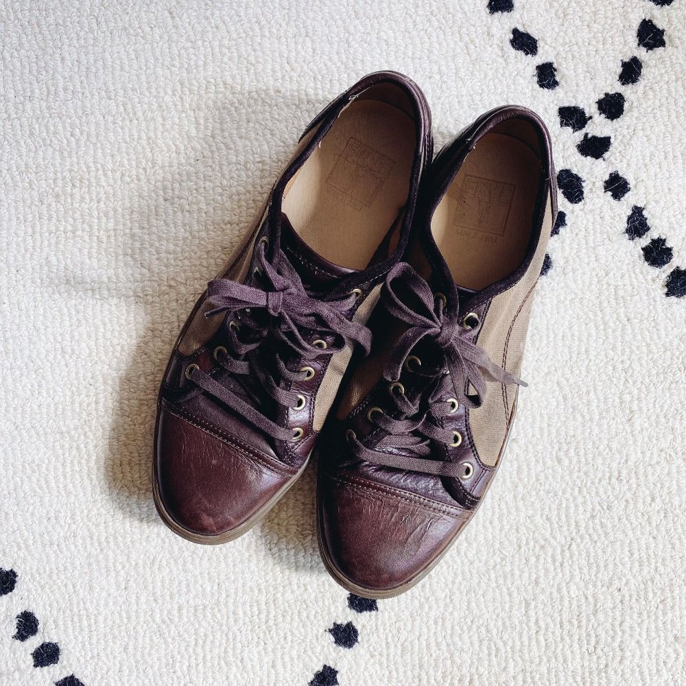 FRYE | Men’s Justin Low Lace in Brown